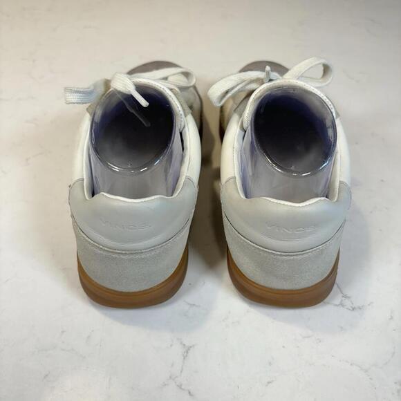 Vince. Women’s Oasis Leather And Suede Sneakers - Size 9 - Picture 5 of 9